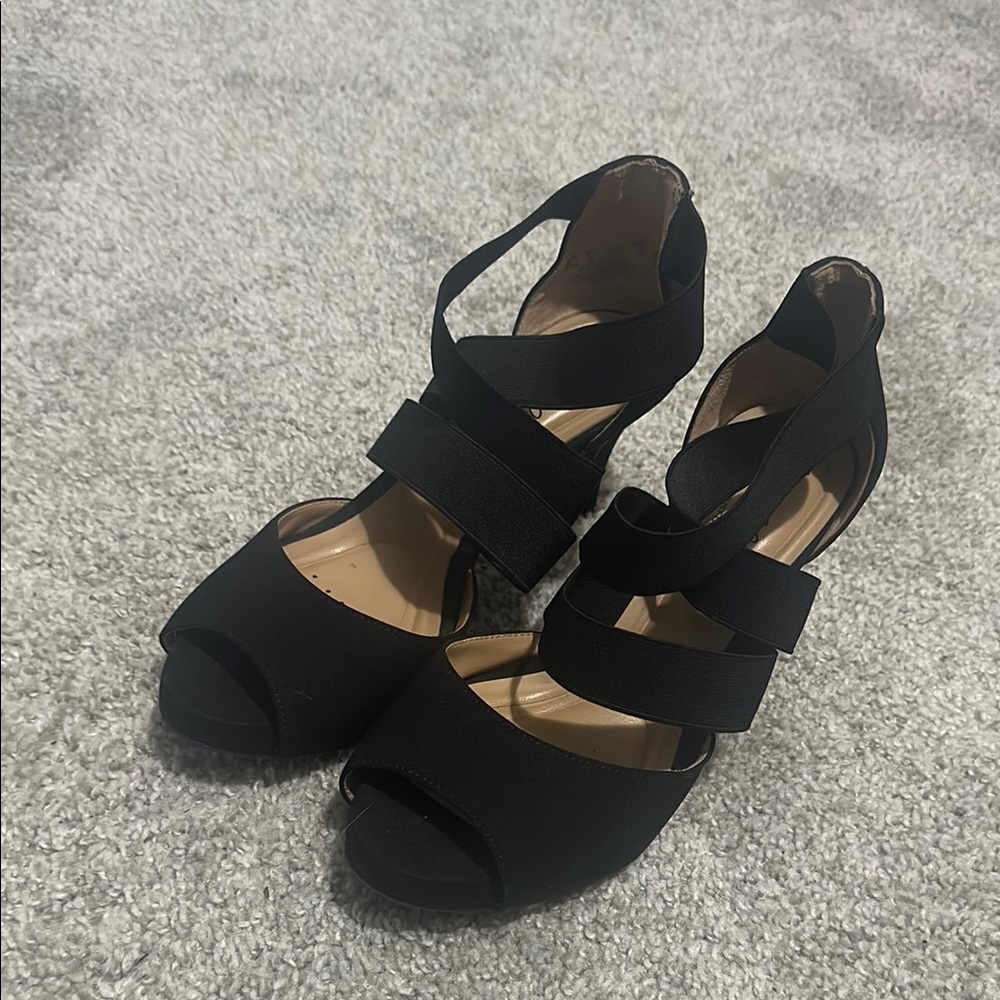 Elegant Black Women's Heels